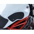 R&G Racing Traction Grips 2-Grip Kit for Ducati Monster 1100/1100 Evo '10-'14, M1200 '11-'22, M1200S/M1200R '14-'22, M797 '17-'21, M821 '14-'21